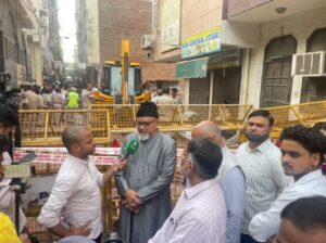 ستیہ نکیتن عمارت انہدام کے مقام کا جماعت اسلامی ہند نے کیا دورہ