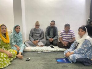 صحافی شاہین خان اور نفیسہ خان سے جماعت اسلامی ہند کے وفد کی ملاقات